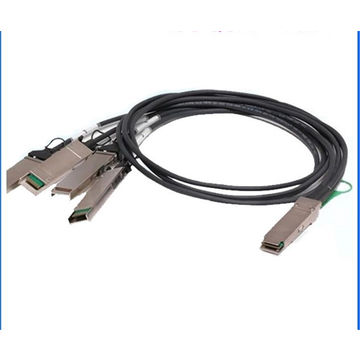 Compatible Huawei 40G QSFP+ to 4SFP+ Copper Cable Assembly DAC Cable