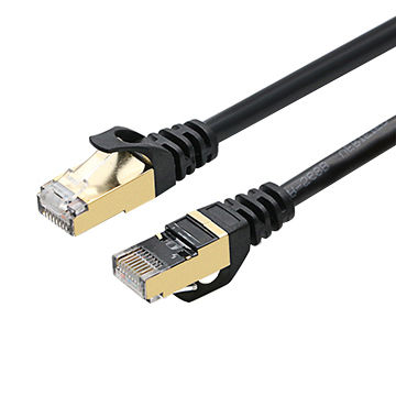CAT 7 dual shielded Gigabit high-speed computer network cable with 8 copper cores