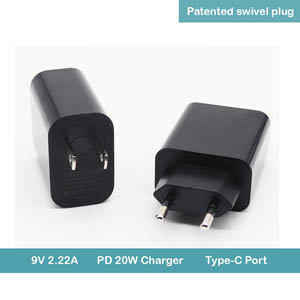European Standard Type-C PD 20W Fast Charger / Adapter